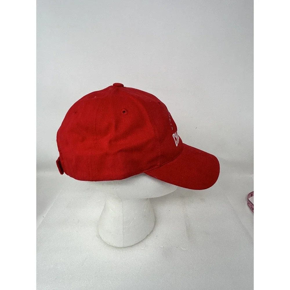 Detroit Red Wings Hat NHL 2008 Stanley Cup - Hook‎ Loop Strap Hockey